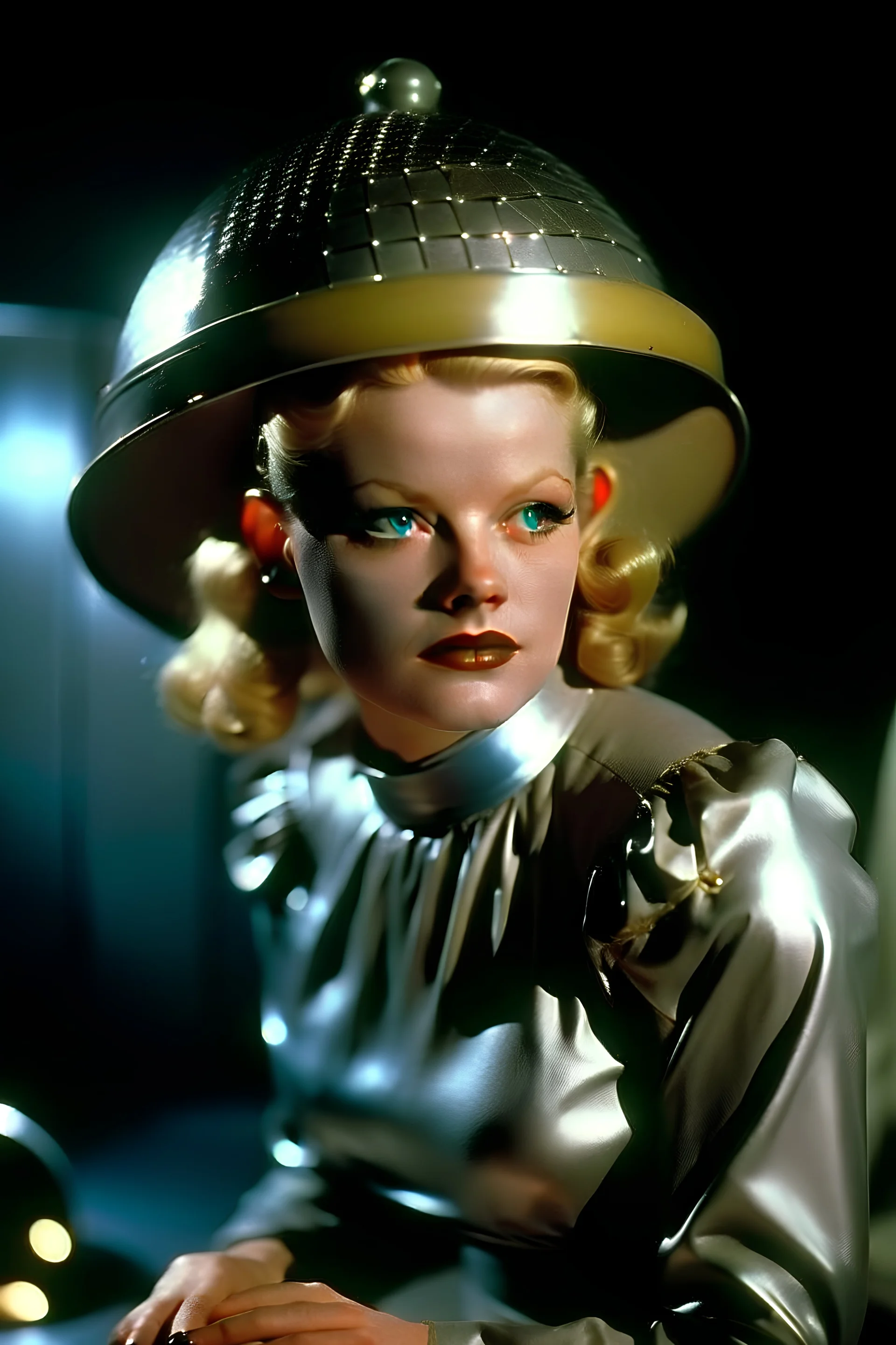 Alice faye futuristic , crochet