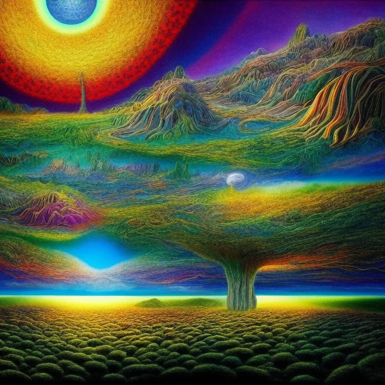 award winning visionary art paysage futuriste nature