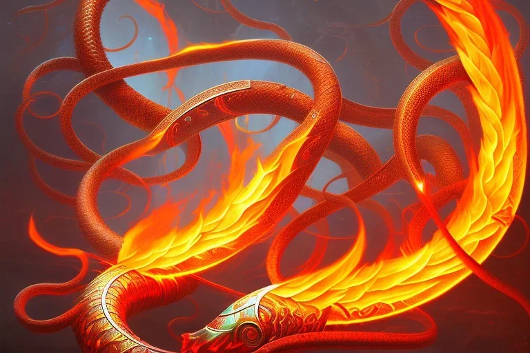 Fire spiritual tentacles fire