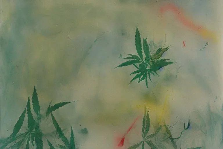 cannabis by Helen Frankenthaler