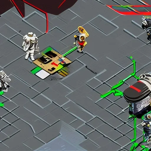 Space-Age Tactical Space Soldier Combat street level