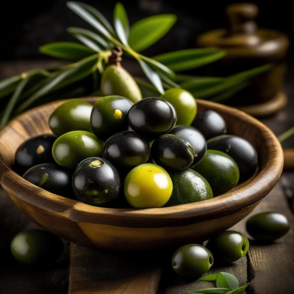 Black or green olives?