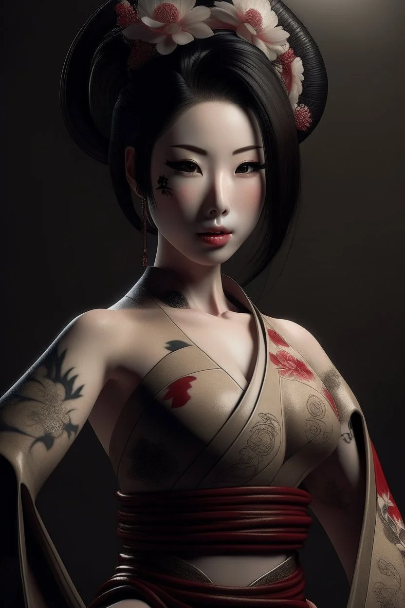 a japanese geisha AI