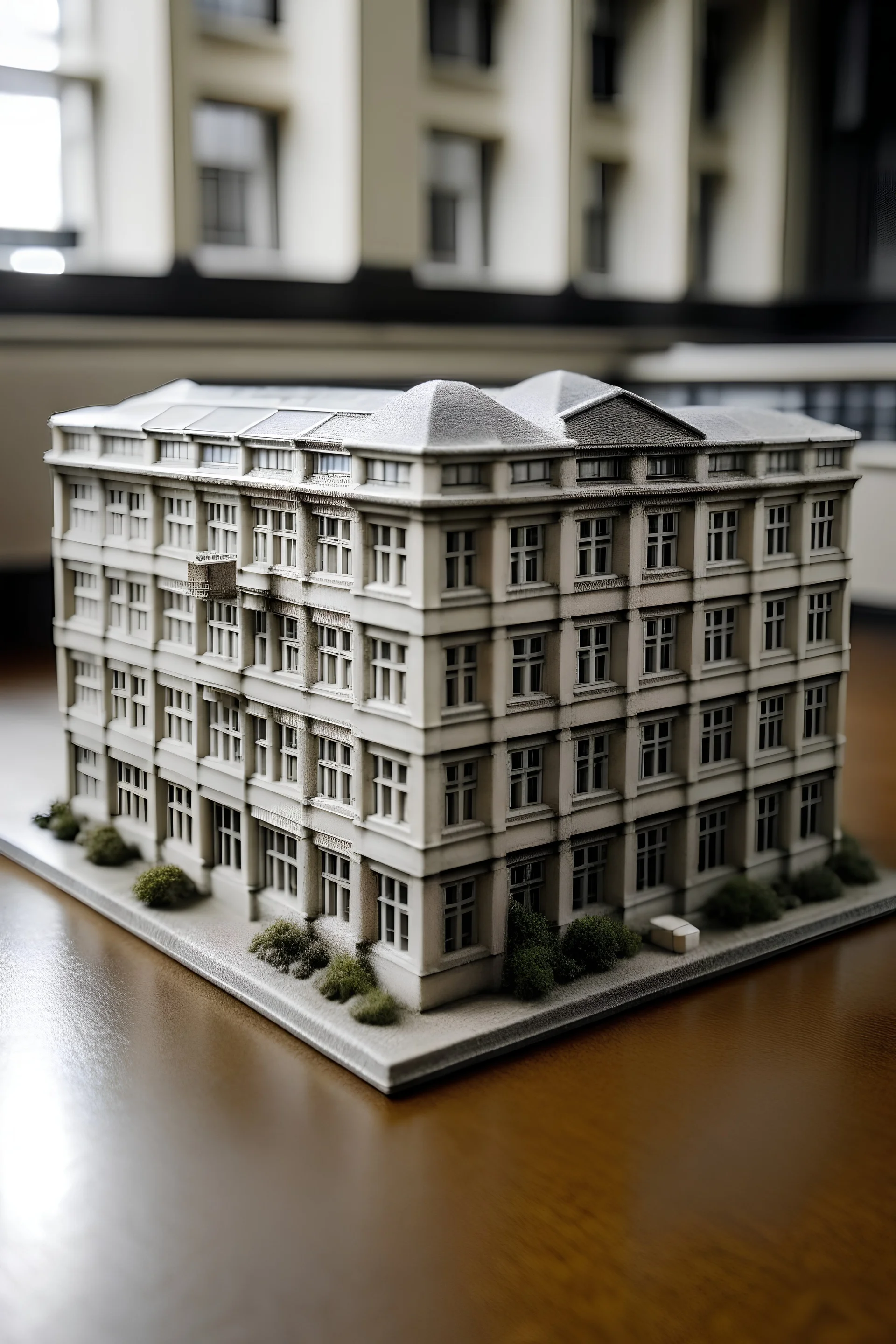 miniatur gedung fakultas kedokteran