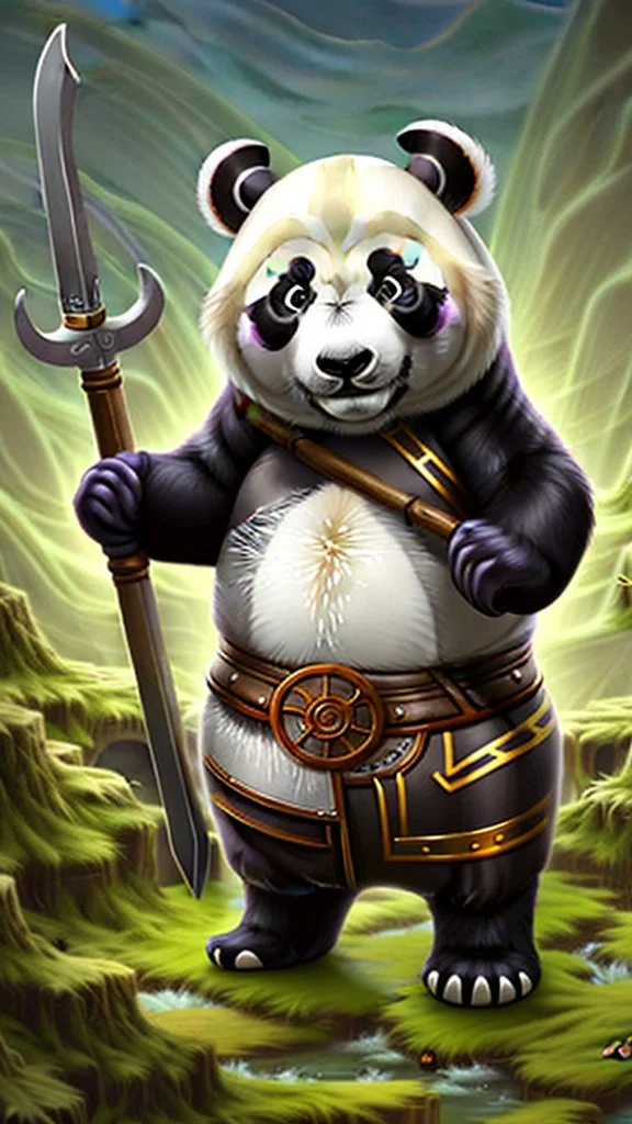 A viking panda