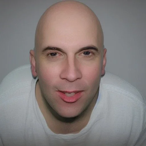 bald man powder