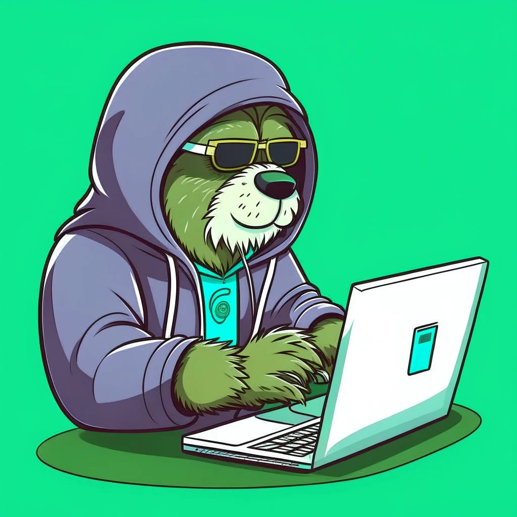 Computer Hacker Golang-Gopher