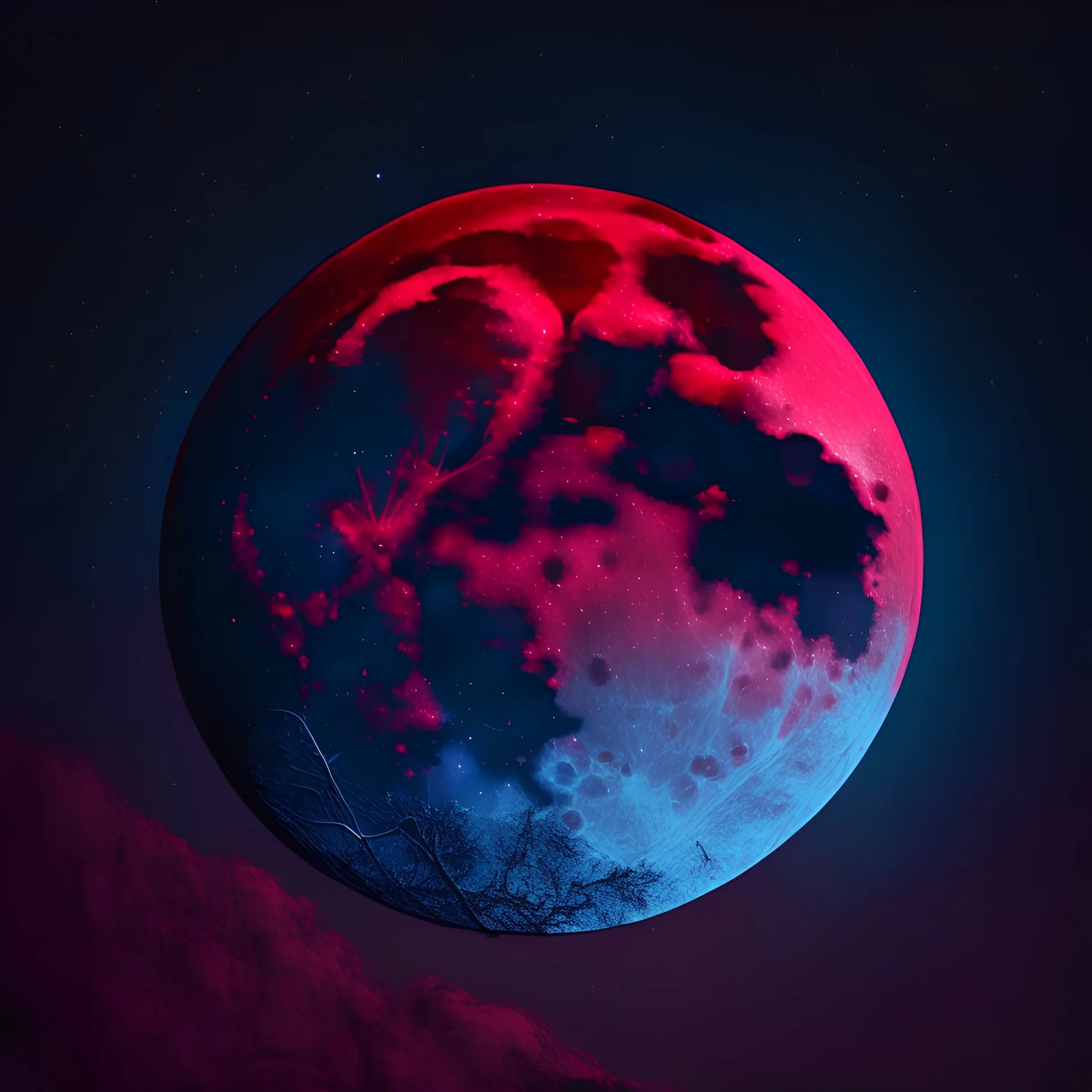 burgundy blue moon