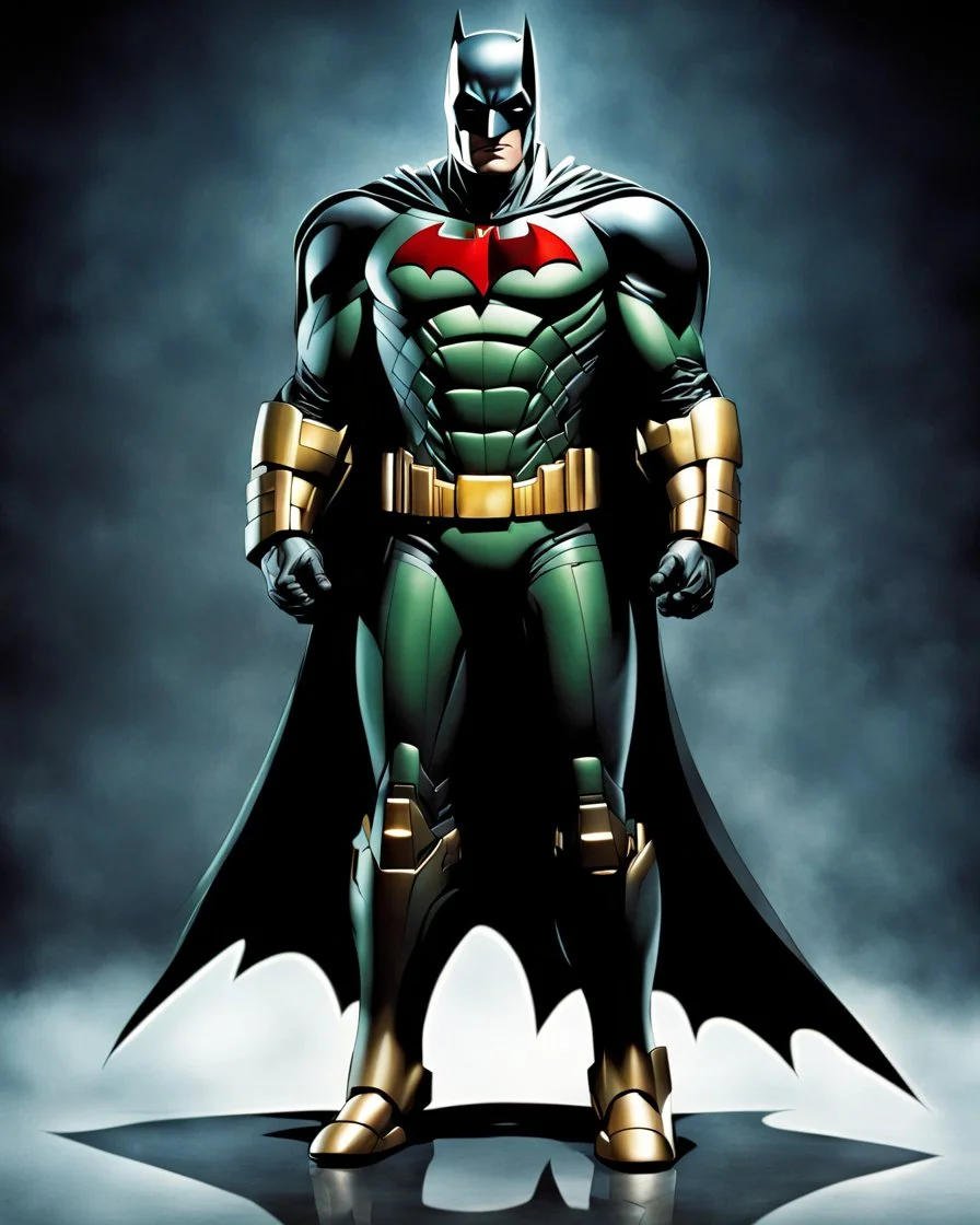Batman's Super IRONMAN armor, kryptonite powered, built by wayne enterprises, batman,