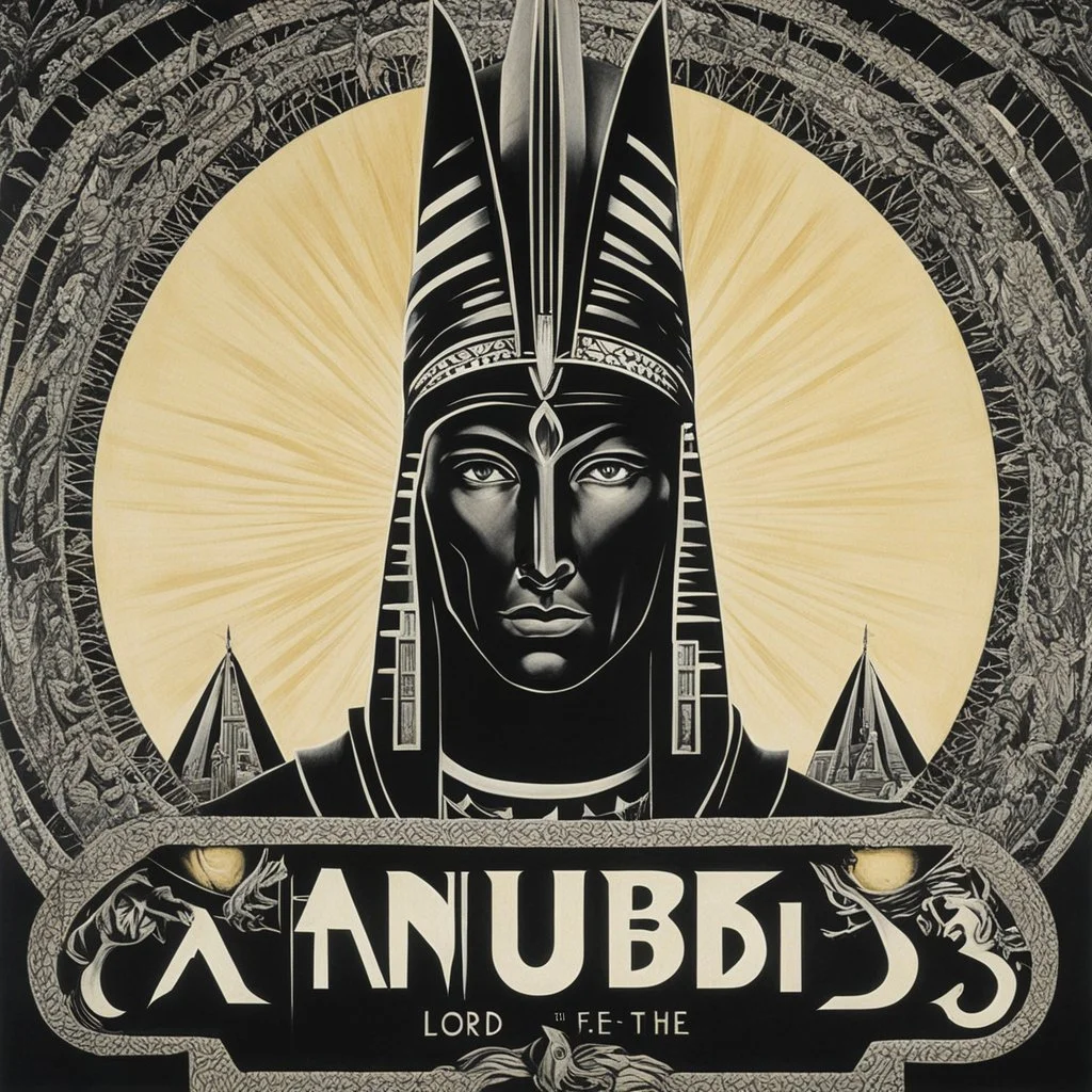 Title: Anubis: Lord of the Afterlife Year: 1940 Genre: Adventure / Epic / Fantasy Director: Fritz Lang Writer: Cecil B. DeMille (Story), Dalton Trumbo (Screenplay) Stars: Yul Brynner, Vivien Leigh, and Claude Rains Runtime: 187 min In Anubis: Lord of the Afterlife, Yul Brynner delivers a powerful performance as Anubis, the ancient Egyptian god of death and the afterlife. The film is an epic tale set during the reign of Pharaoh Seti I, depicting a power struggle among the gods and their in