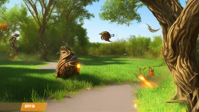 screenshot of an android game with a Leptodactylus mystacinus in this scenario