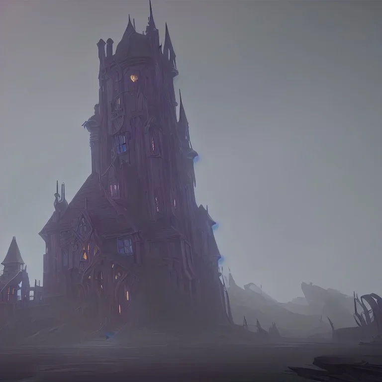 A castle for warlocks and witches