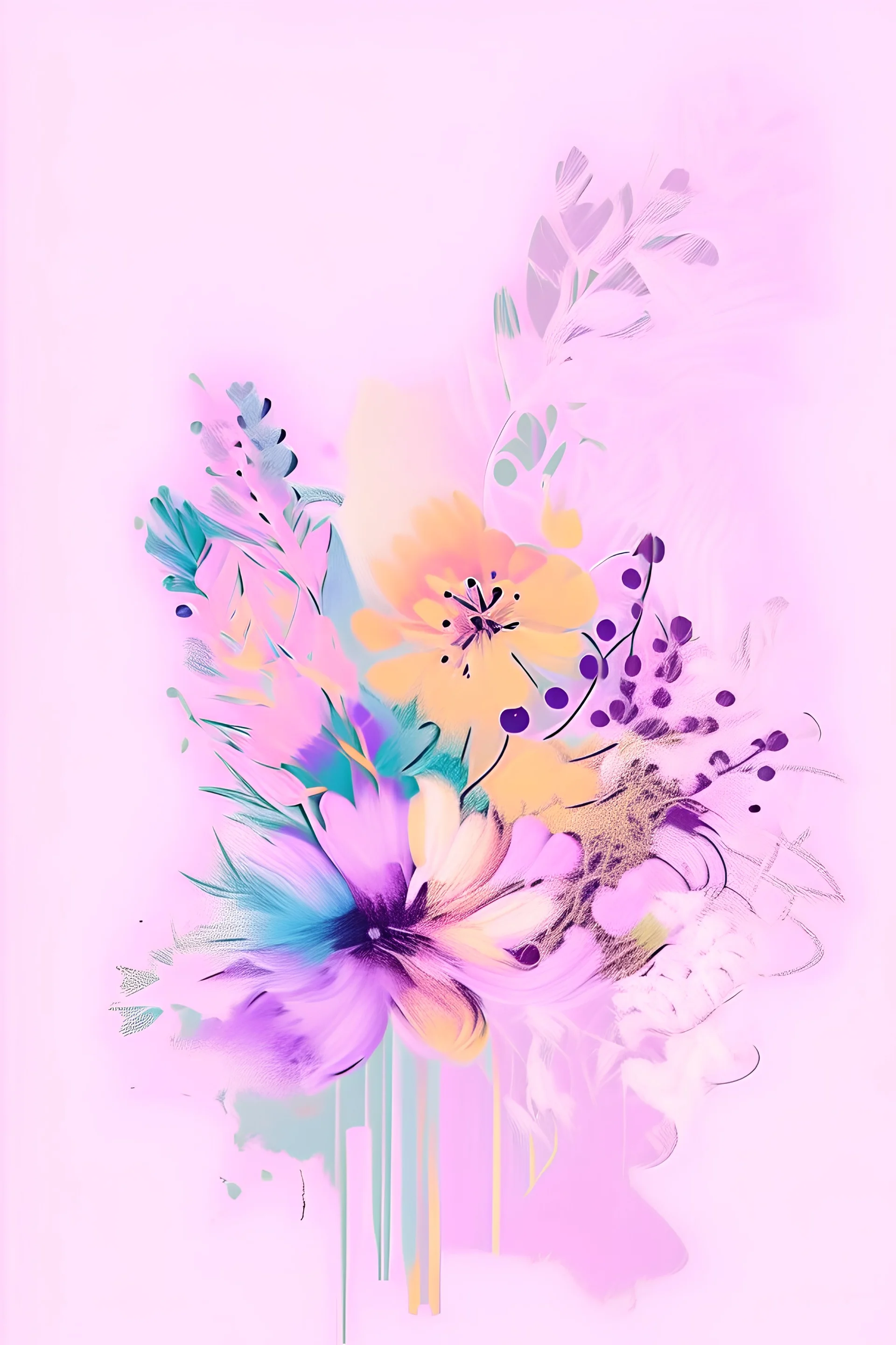 watercolor clipart on white background