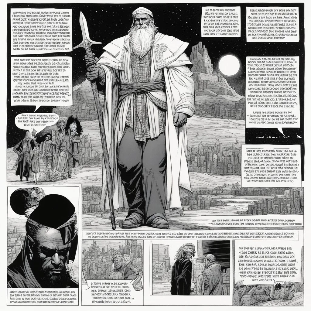 [Original Art by Howard Chaykin] Hosea 1:6-9 (Lo-Ruhamah: "Not Loved," Lo-Ammi: "Not My People") Jeremiah 20:3 (Pashhur → "Terror on Every Side") These verses depict a god who withholds love and belonging, casting out those who do not conform. Jeremiah 20:3 "The next day, when Pashhur released him from the stocks, Jeremiah said to him, 'The Lord’s name for you is not Pashhur, but Terror on Every Side.'" Hosea 1:6-9 "Gomer conceived again and gave birth to a daughter. Then the Lord said to Hose
