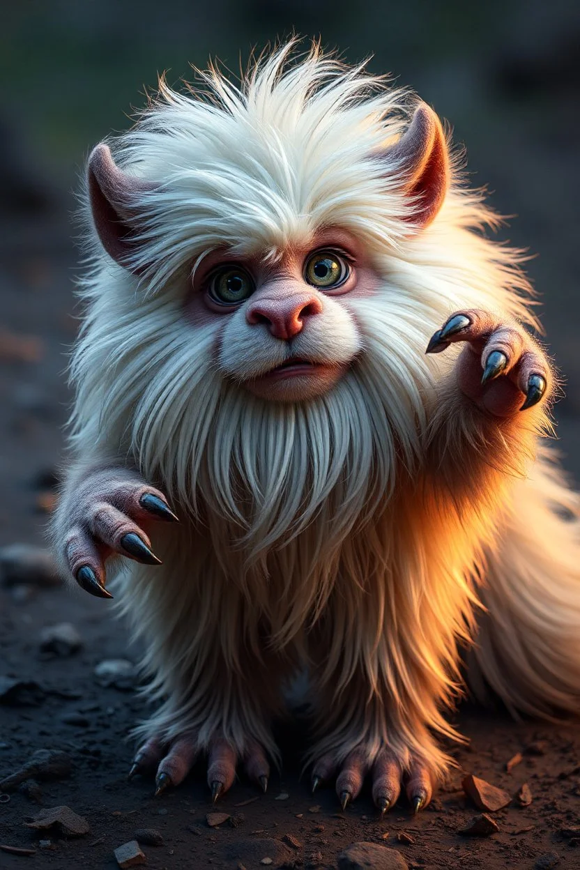 Fluffy beast