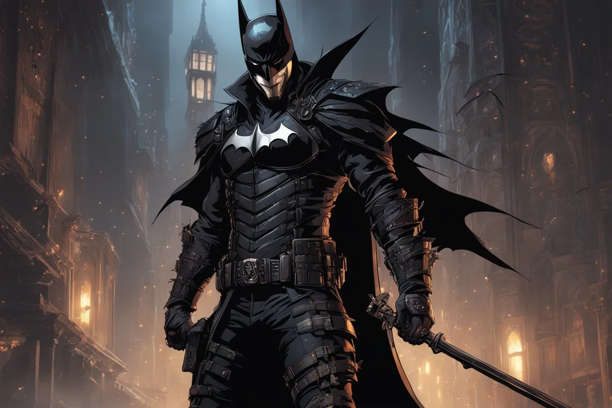 The batman who laughs in 8k solo leveling shadow artstyle, darkness them, cover all face, full body, apocalypse, cover eyes, intricate details, highly detailed, high details, detailed portrait, masterpiece,ultra detailed, ultra quality