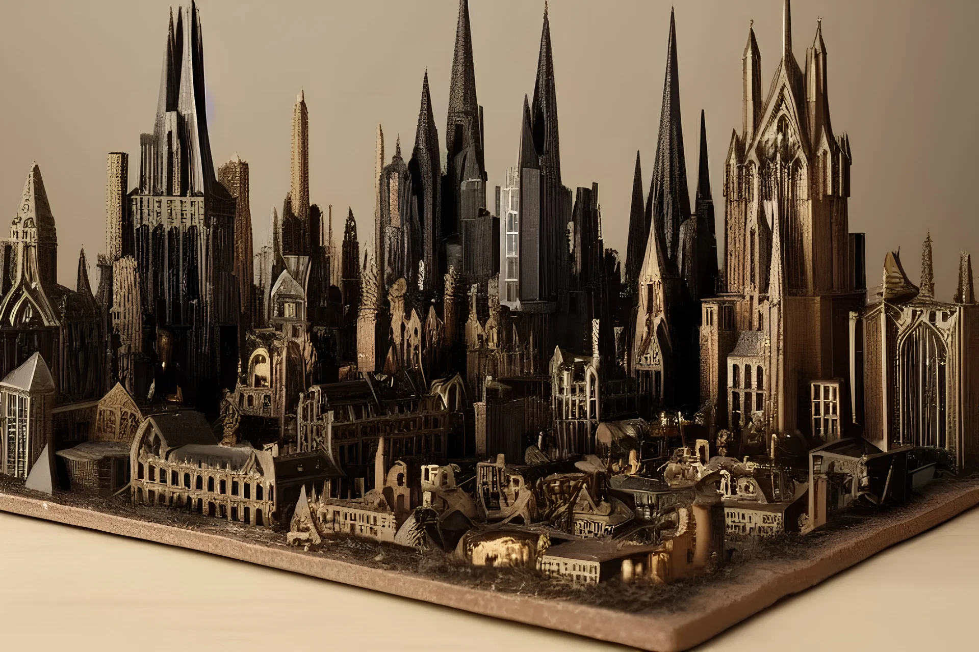 Miniature Gothic Metropolis