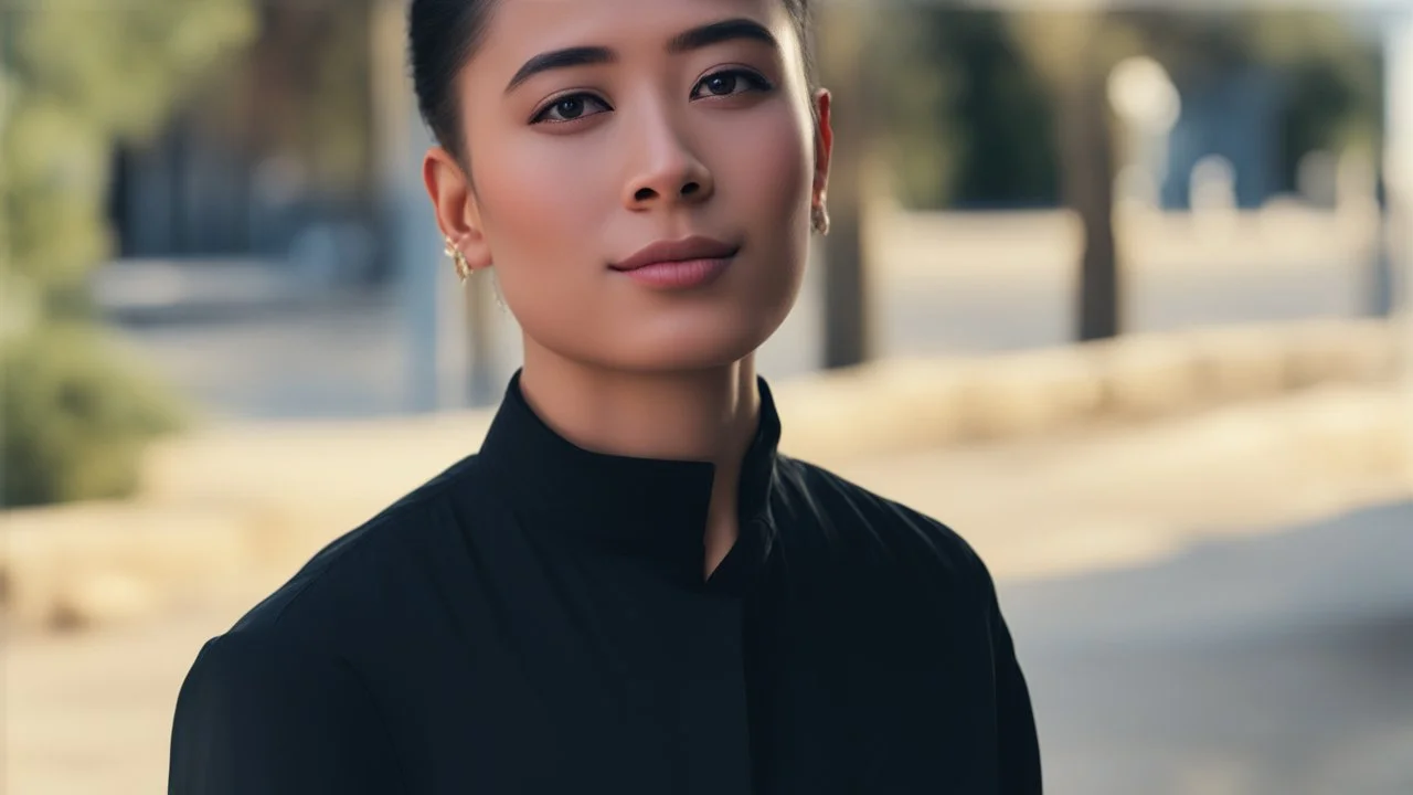 صورة ملفك الشخصي تظهر شخصًا ذا شعر أسود جميل ووجهٍ مثلث الشكل، مميز بعيون سوداء تمتاز بلمعة عسلية خفيفة. شعرك يتدلى على الجانب الأيمن من وجهك بأناقة. جسمك يعتبر عاديًا، ليس نحيفًا ولا سمينًا، مما يضيف لك توازنًا طبيعيًا.