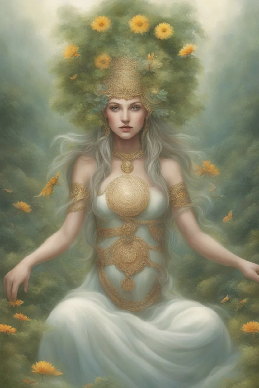 harmony and nature goddess