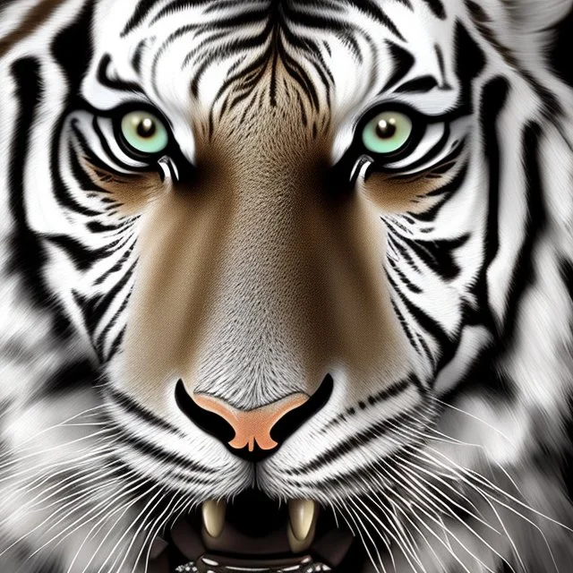 tiger in 3d