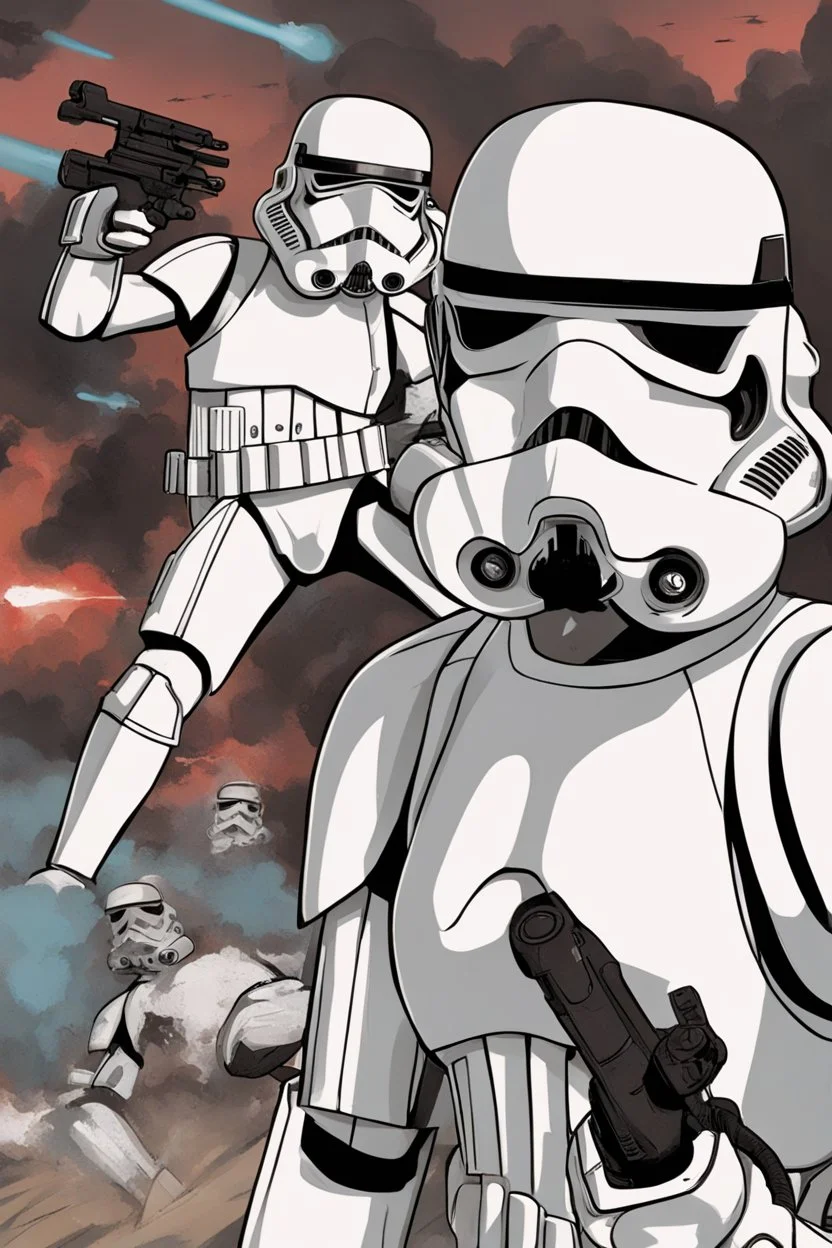 stormtroopers fighting