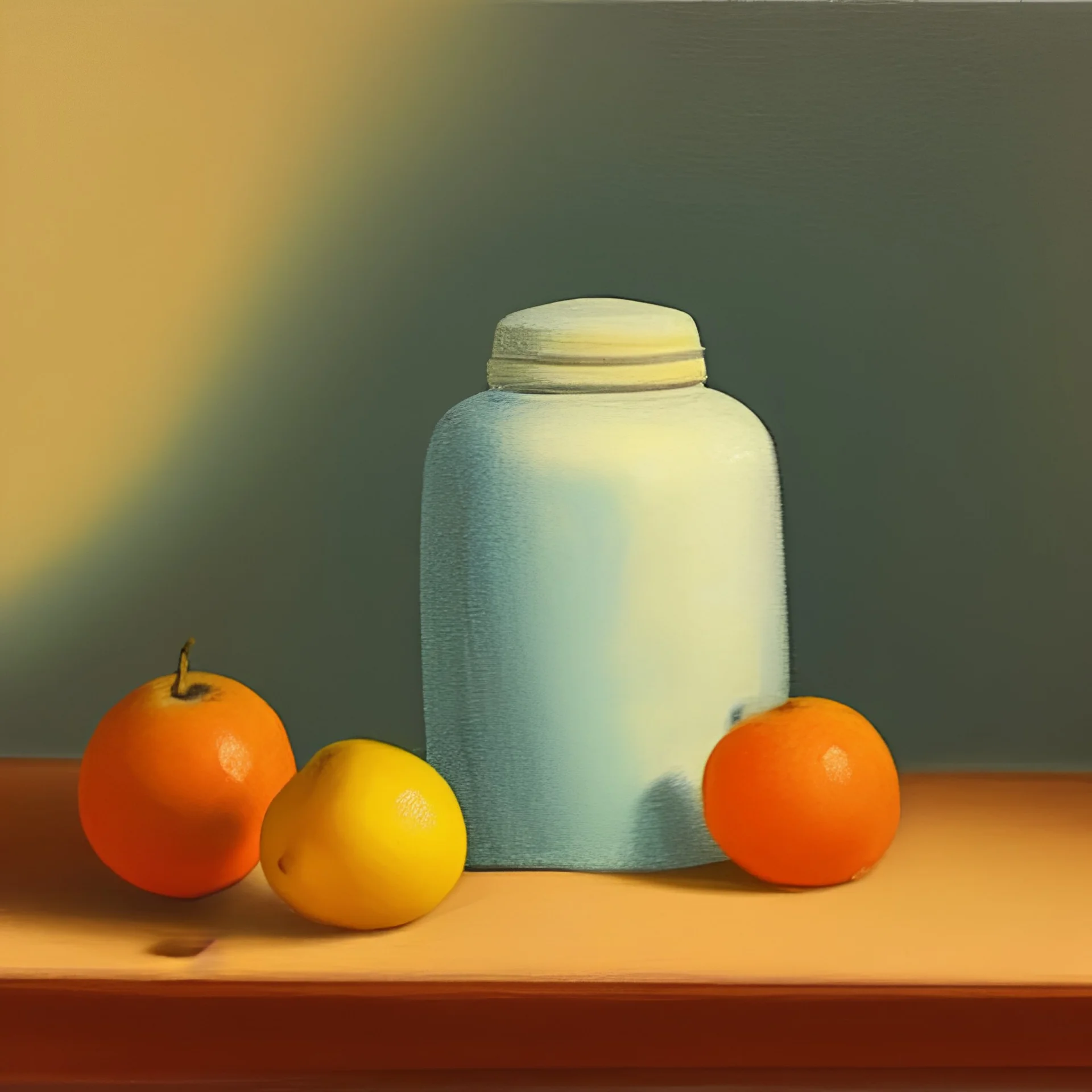 still life jar