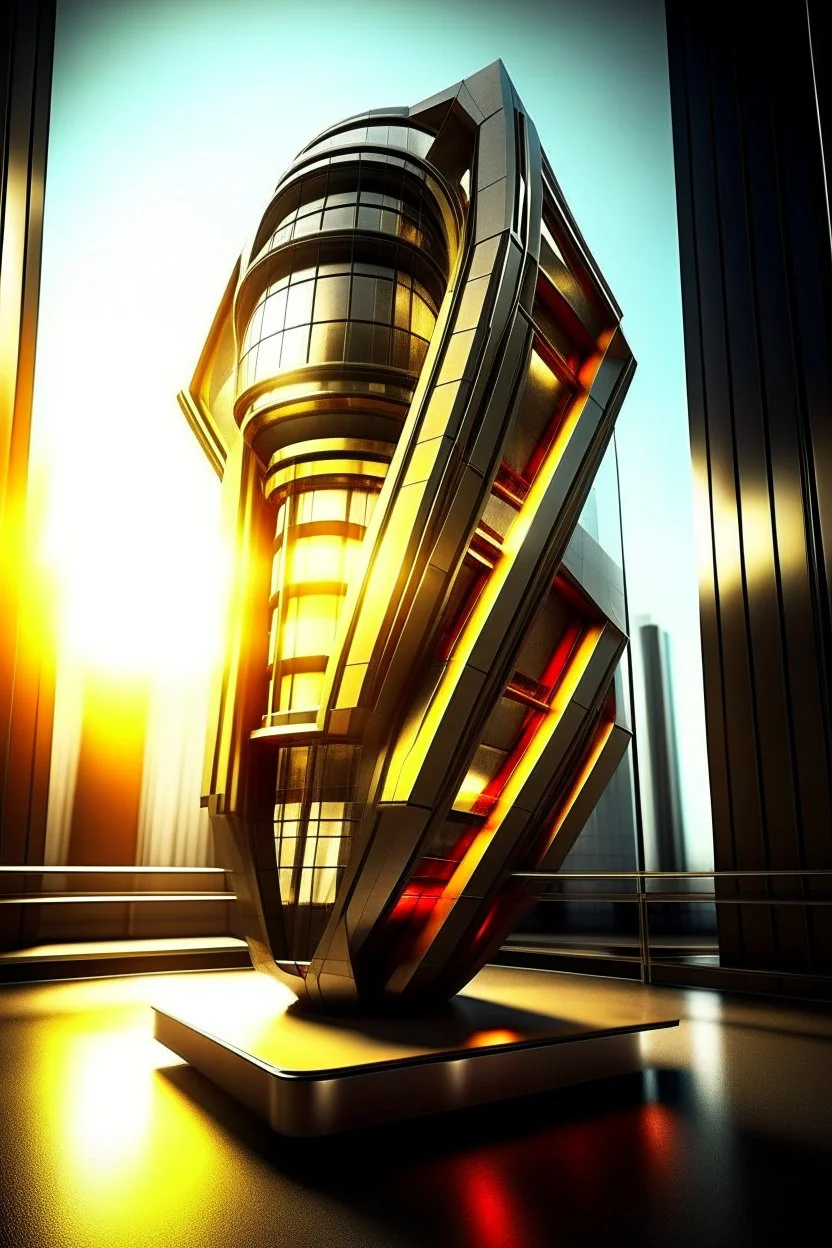 avengers stark tower buliding architecture futuristic-modern stlye.