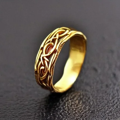 ruby ring with braided gold, celtic ring, highly ornate, breathtaking, nordic ring, viking ring, engraved carved band, runes, men's jewellery