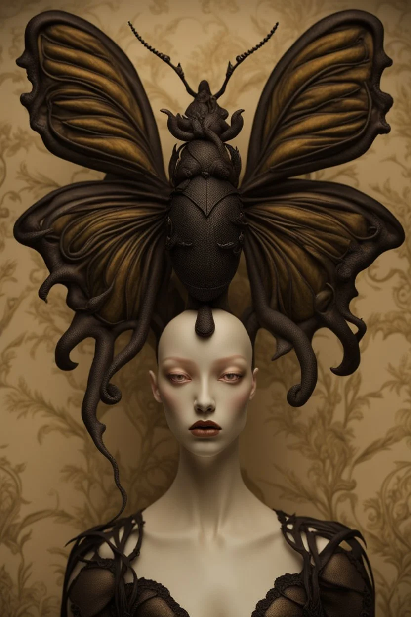 poetic lice;by artist "Dunning-Kruger effect";by photographer "Flora Borsi Bob Carlos Clarke";by artist "dark Passiflora edulis sculpted velvet colorway";intricately detailed;diorama;stunning;gorgeous;gas light"