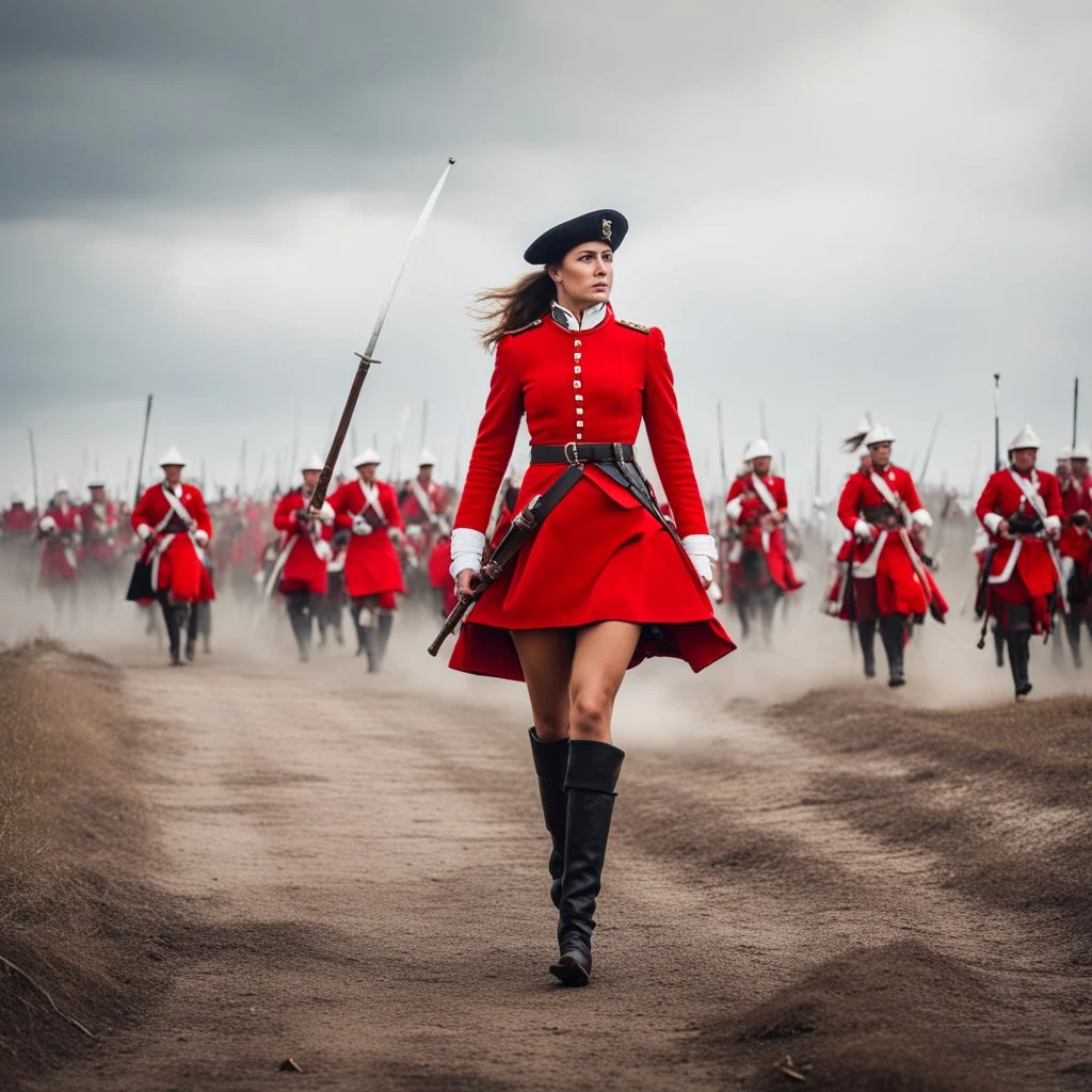 Among the chaos of battle, female redcoats in thigh-high boots and white skirts defy norms with grace and ferocity. Their presence challenges expectations, symbolizing courage and defiance on the battlefield. These fearless warriors shatter stereotypes, standing as beacons of hope amidst the carnage. Their unyielding spirit and determination rewrite the rules of war, leaving a lasting legacy in history's annals. As the sun sets on the field, their legacy shines bright, a testament to courage and