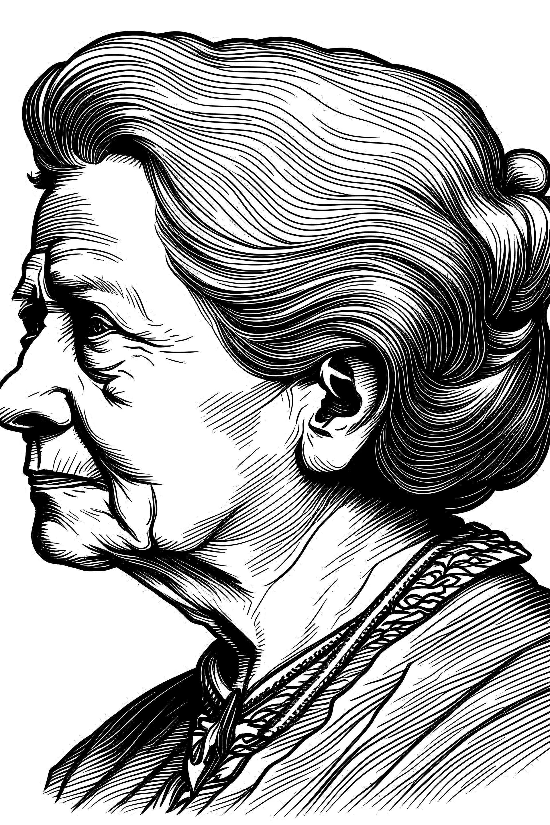GRAND MOTHER SIDE VIEW AMERICAN PLAN