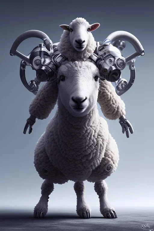 sheep cyborg