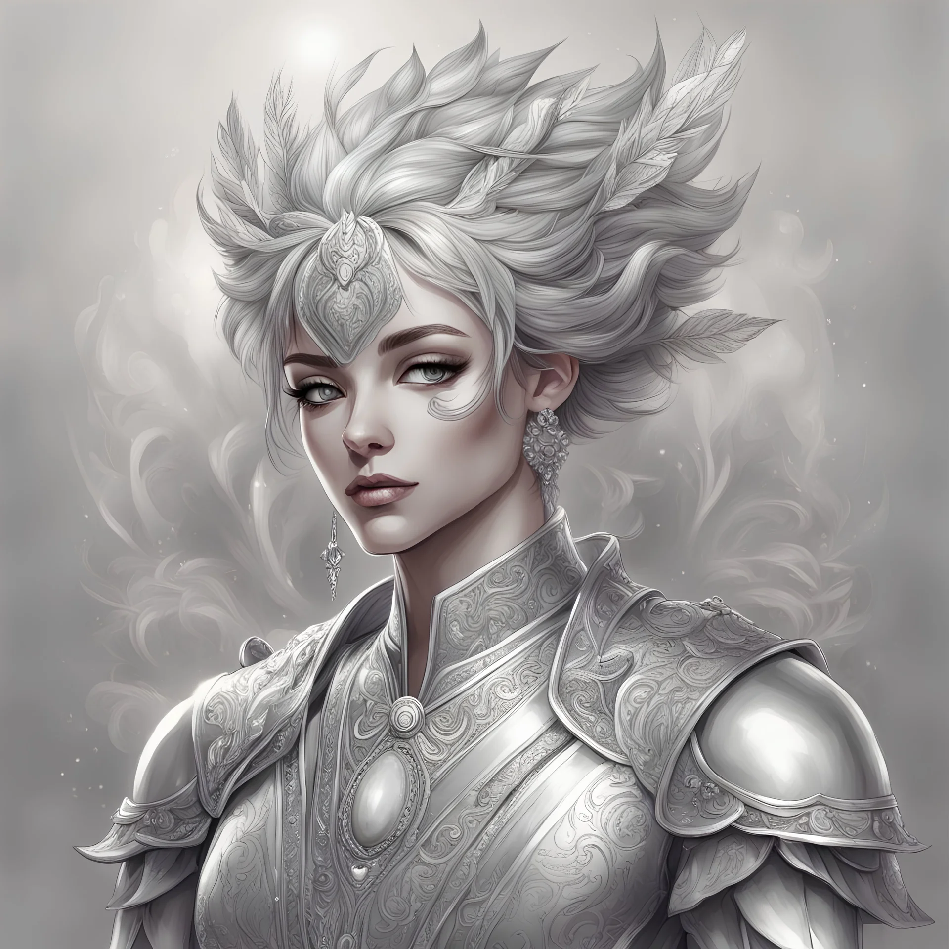 Palafin in silver art style