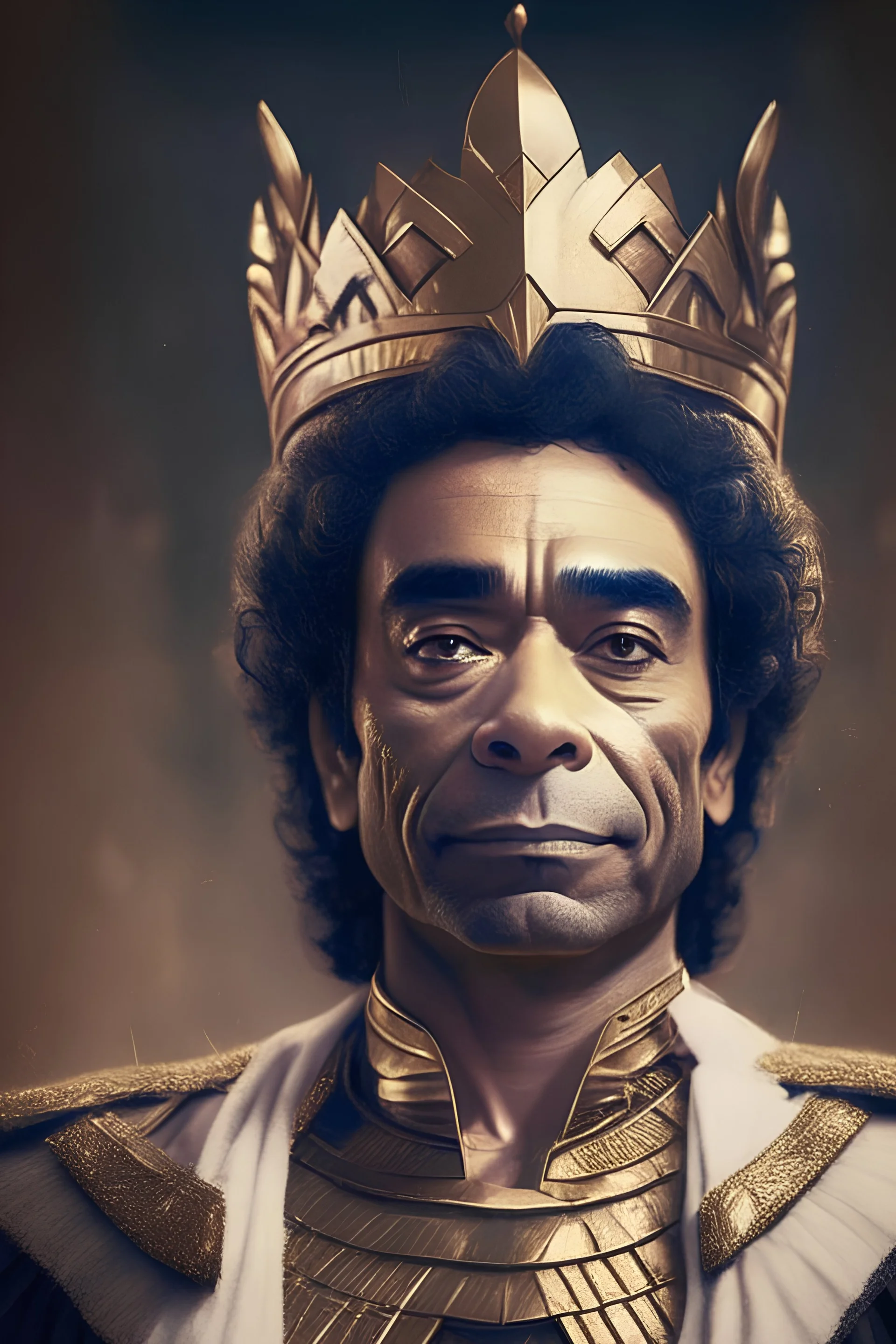mohamed mounir as a king of egypt
