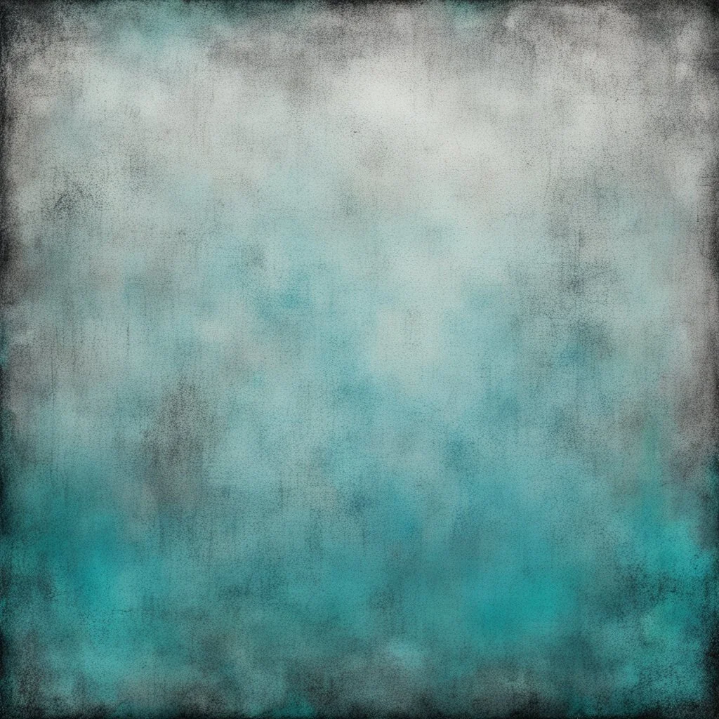 Grey, Teal And Grunge Groovy Textured Background.