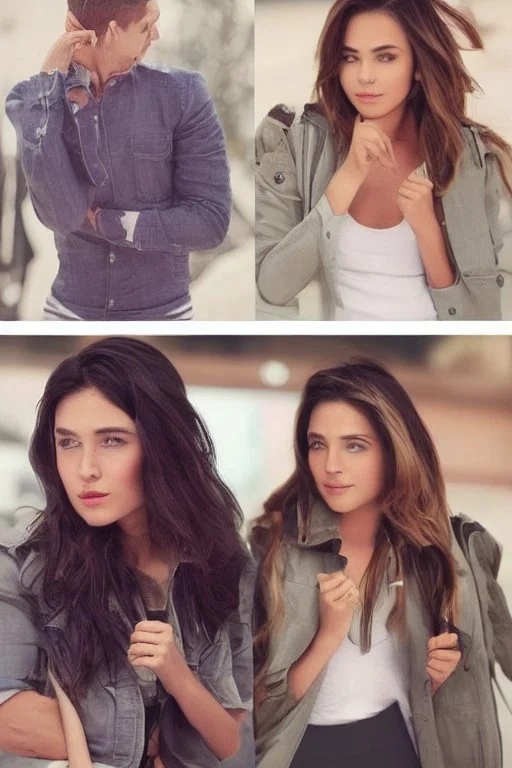 Style: image transformation with changing features, standing, intimate feelings and kissing, high realism, realistic relationship features, professional details sexually realistic, person for can give it back of his use of under
