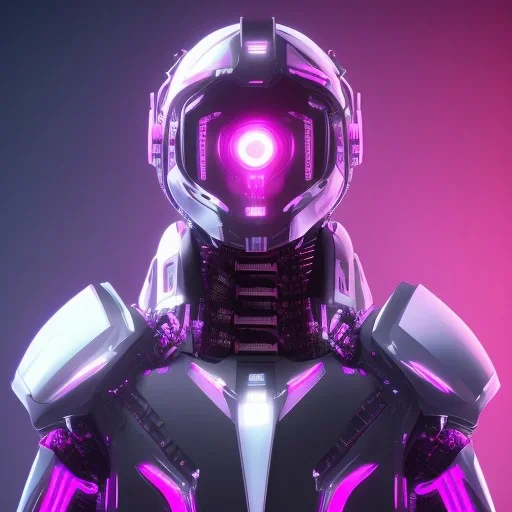 handsome man, cute man, handsome man in futuristic suits, black and white highlight hair color, pink and purple background, pink lighting, deep purple backlighting, smoke, robot suits