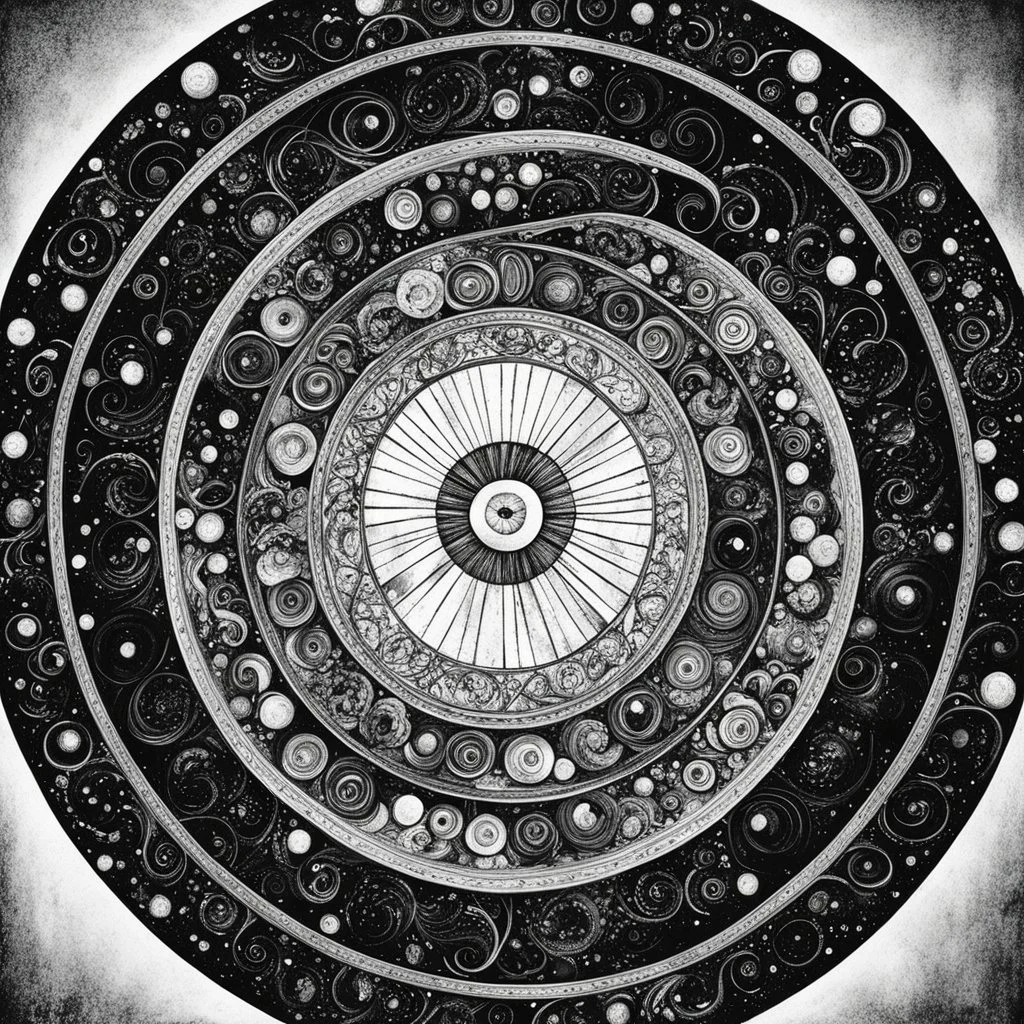 Round like a circle in a spiral, like a wheel within a wheel Never ending or beginning on an ever spinning reel Like a snowball down a mountain, or a carnival balloon Like a carousel that's turning running rings around the moon Like a clock whose hands are sweeping past the minutes of its face And the world is like an apple whirling silently in space Like the circles that you find in the windmills of your mind!