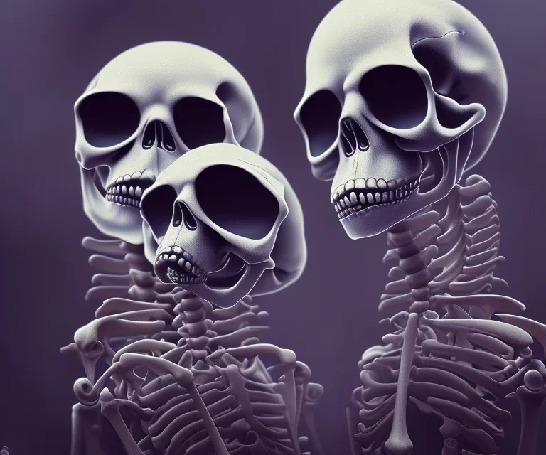 Epic photo of the blues brothers but they’re skeletons, by greg rutkowski,