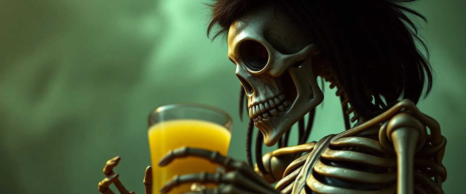 beetle juice and a Sigourney Weaver with exo skeleton