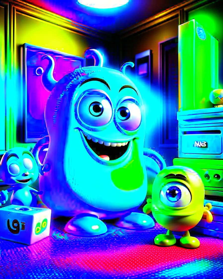 Disney pixar arte digital calidad ultra 3D