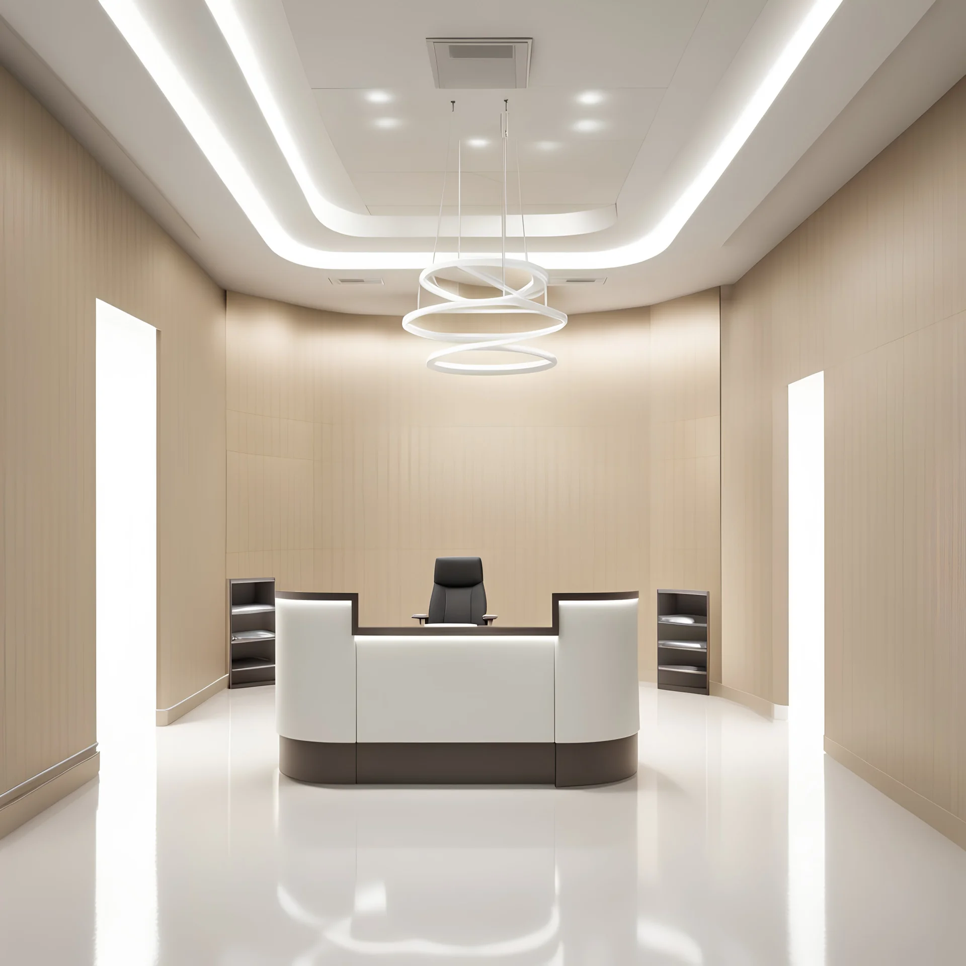 Luxury place for medical analysis labotary with a nice waiting room