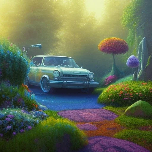 pixar style, volumetric summer garden environment and background, hyper realistic painting of Nike sneaker, looking excited, volumetric lighting, dramatic lighting, detailed digital painting, anime, ornate, colour-saturated colors, chaotic, small minutiae, tiny features, particulars, centered, smooth, sharp focus, renderman gofur render, 8k, uhd, detailed eyes, realistic shaded volumetric lighting, sunlight caustics, backlight, centered camera view