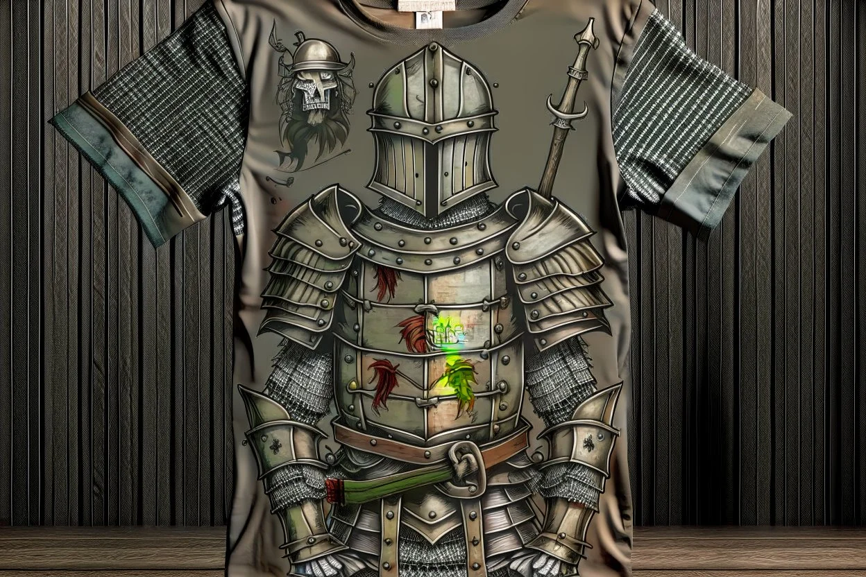 england medieval armour tshirt