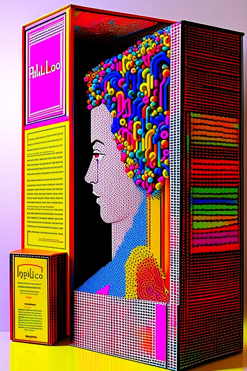 Philosophy is the talk on a cereal box; optical art; digital art; post-internet art; Marina Apollonio