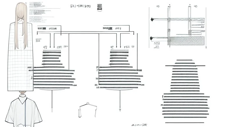 Grid-tied solar installation, detailed diagram illustration