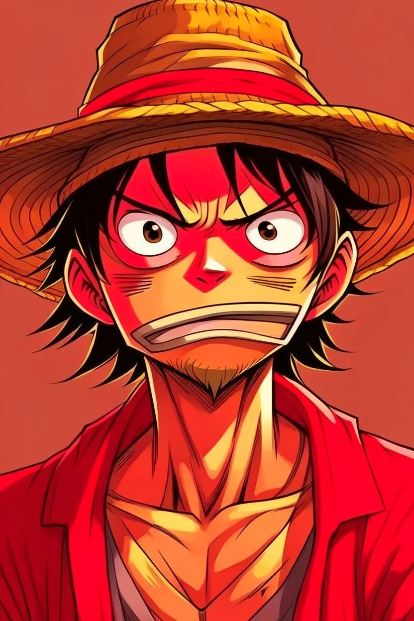 straw hat luffy as caption jack sparrow