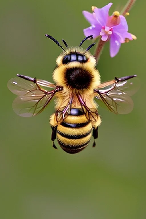 A cute bee