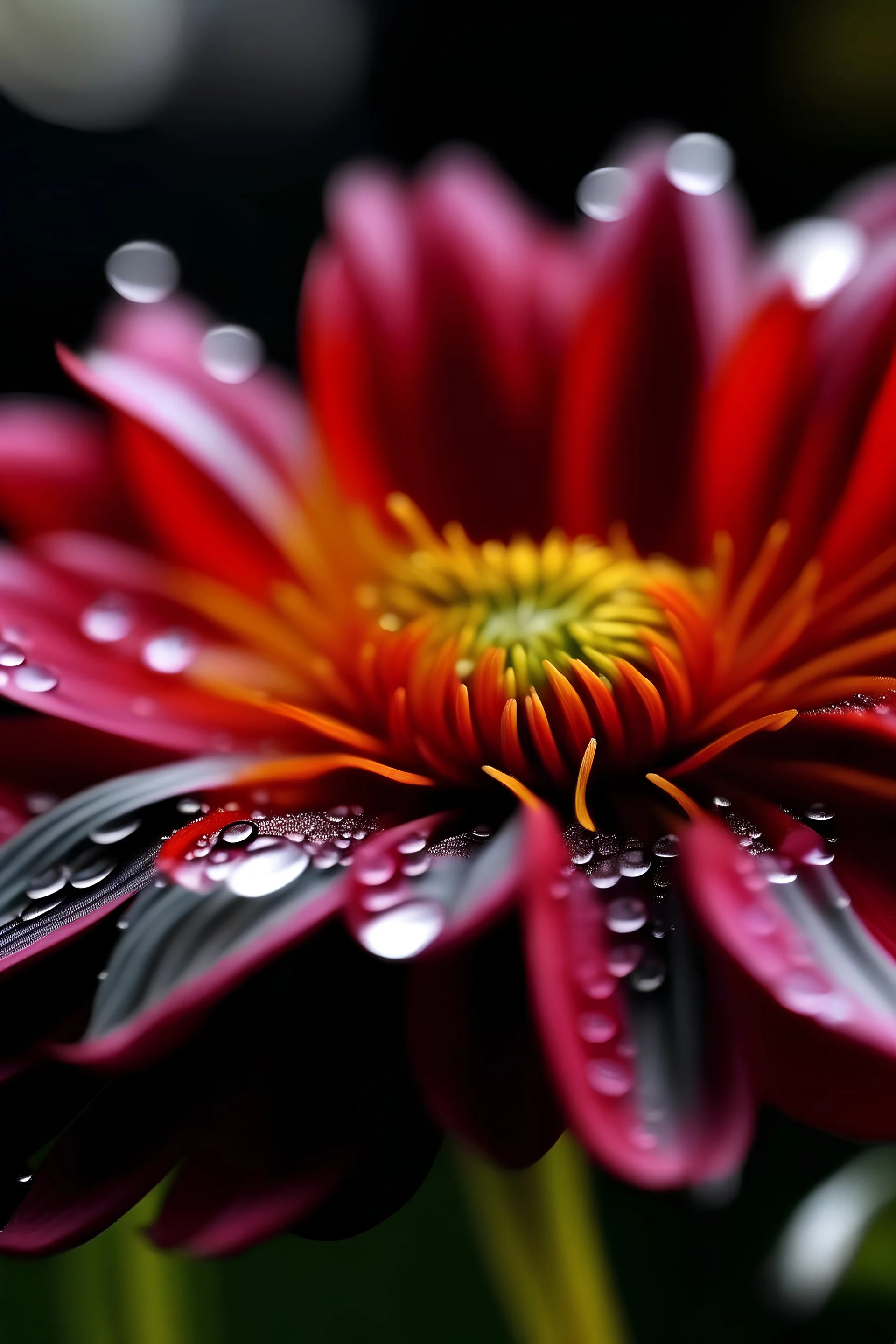 close up flower real nature