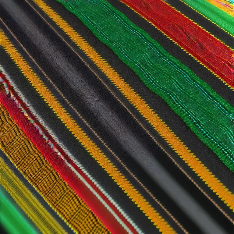 kente, thread, embroidery, cinema 4d render, high detail